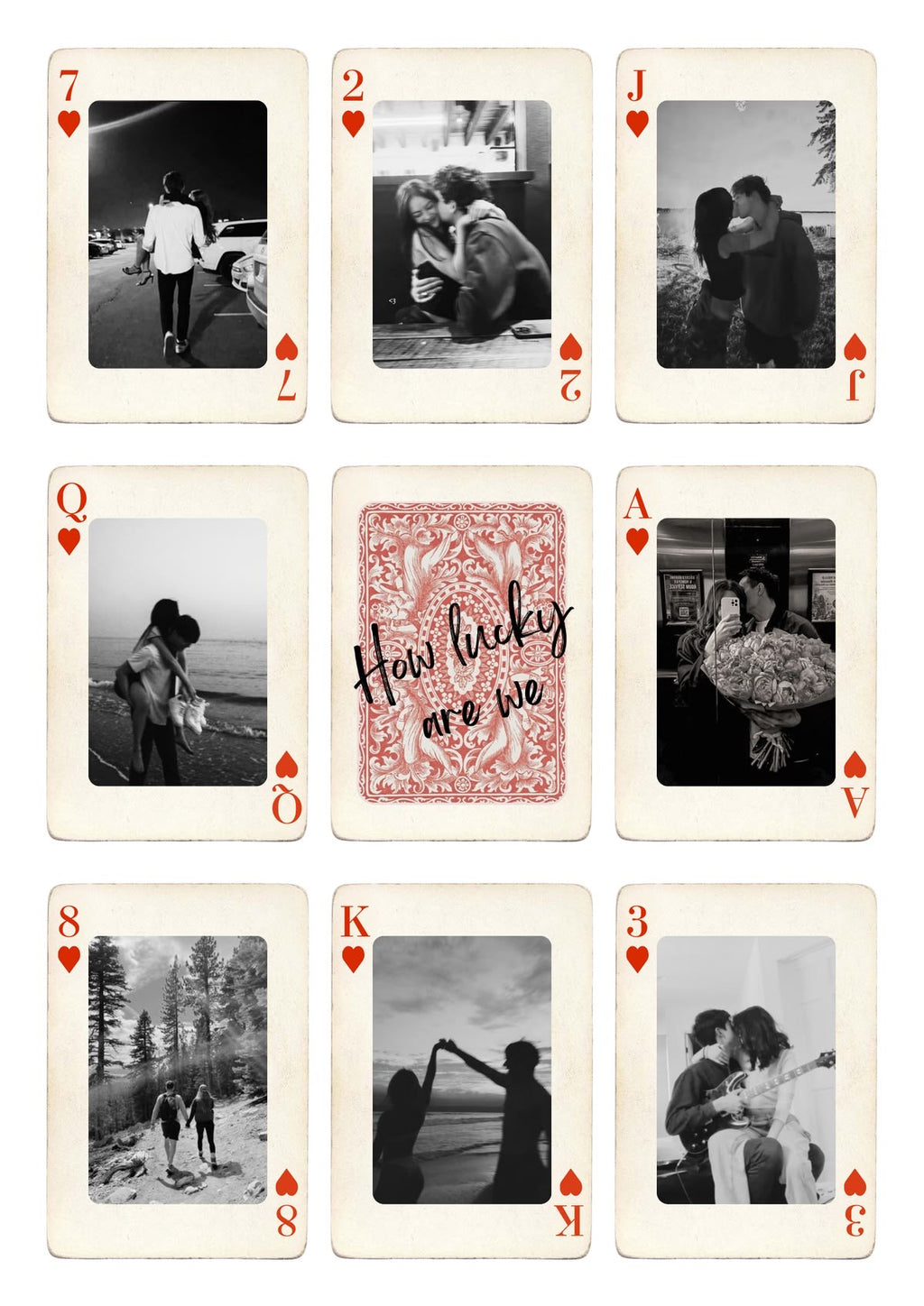 Plantilla Cartas Poker Personalizado