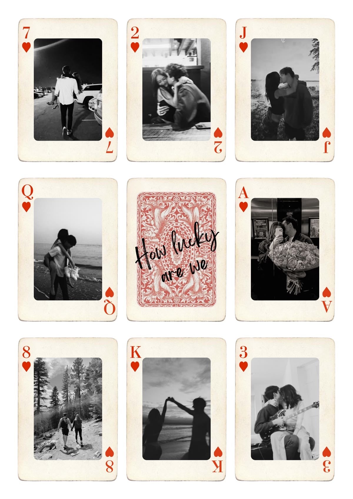 Plantilla Cartas Poker Personalizado